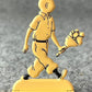 ARCHIVES TINTIN 2D Metal Figurine: Winking with Flowers B&W ML Model Figure