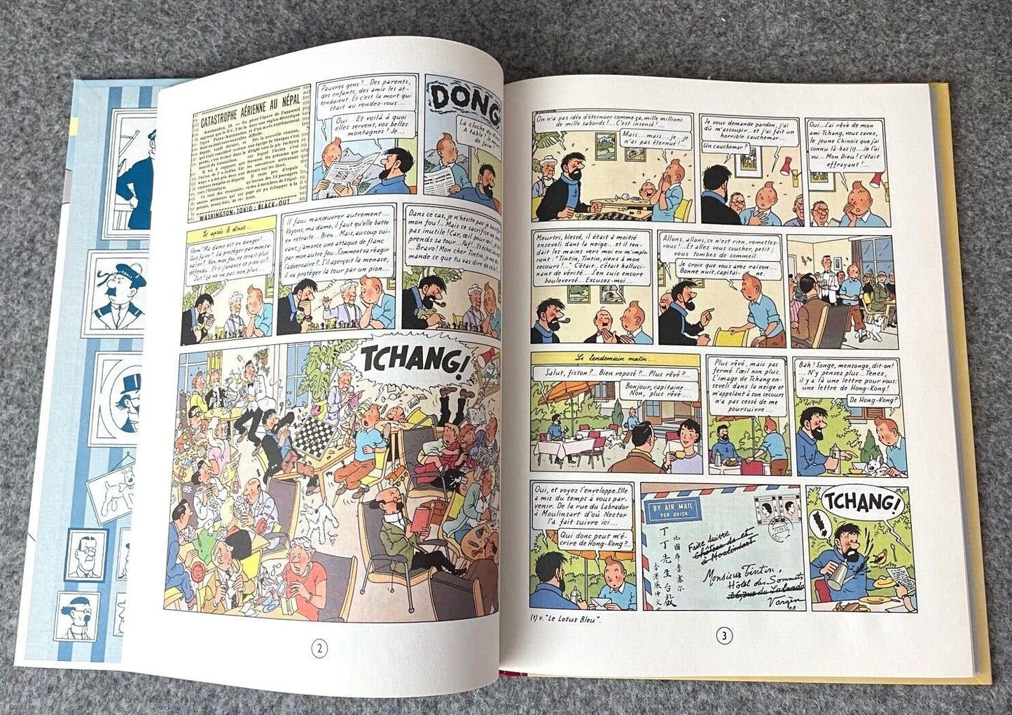 Tintin Au Tibet - Rare Facsimile 1st Colour Edition Hardback Tintin Book 2002 Belge EO