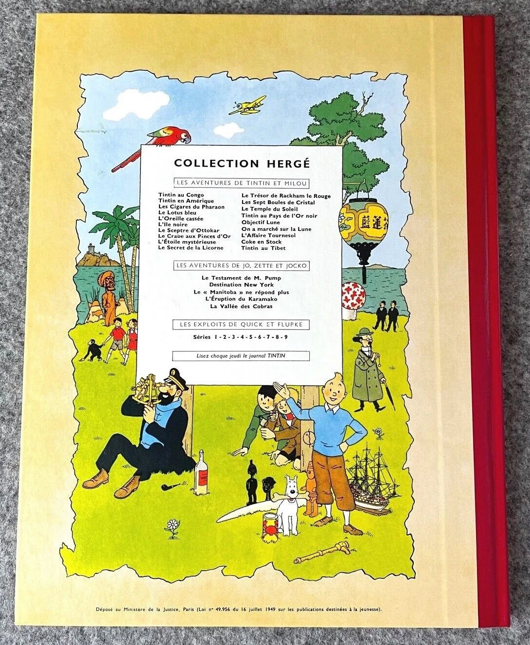 Tintin Au Tibet - Rare Facsimile 1st Colour Edition Hardback Tintin Book 2002 Belge EO