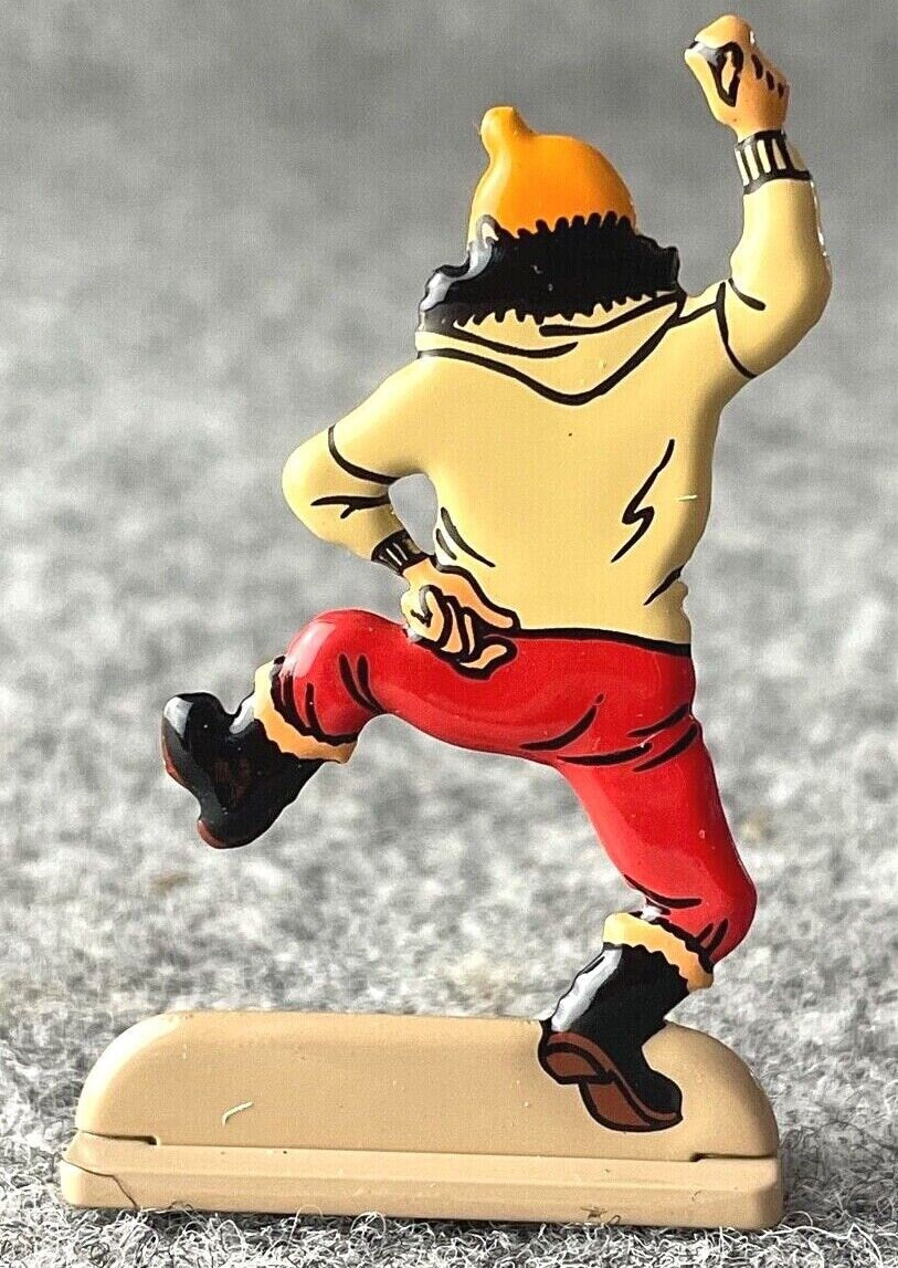 ARCHIVES TINTIN 2D Metal Figurine: Tintin Rejoicing Shooting Star ML Model Figure