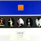 Pixi Mini Serie Tintin Set 46911 "Cigares Pharaon" 1998 6x Metal Figurines RARE