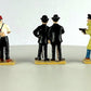 Pixi Mini Serie Tintin Set 46239 "Crabe Pinces D' Or" 2009 5x Metal Figurines RARE