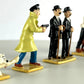 Pixi Mini Serie Tintin Set 46239 "Crabe Pinces D' Or" 2009 5x Metal Figurines RARE