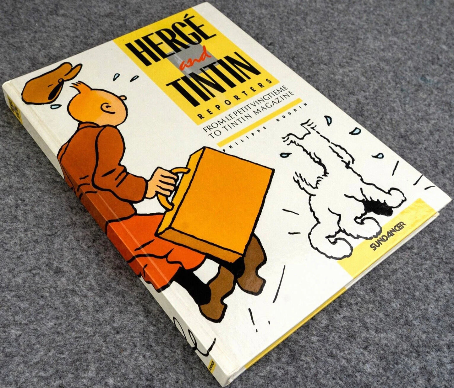 Hergé and Tintin, Reporter Sundancer 1986 1st UK Edition Hardback book by Goddin EO
