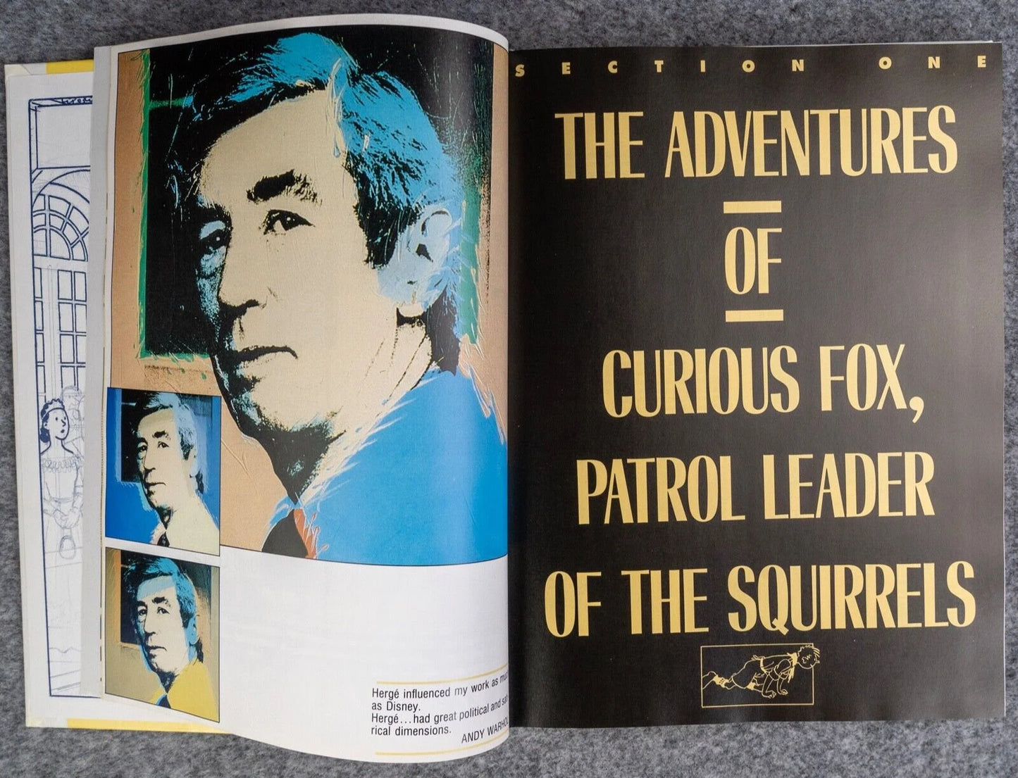 Hergé and Tintin, Reporter Sundancer 1986 1st UK Edition Hardback book by Goddin EO