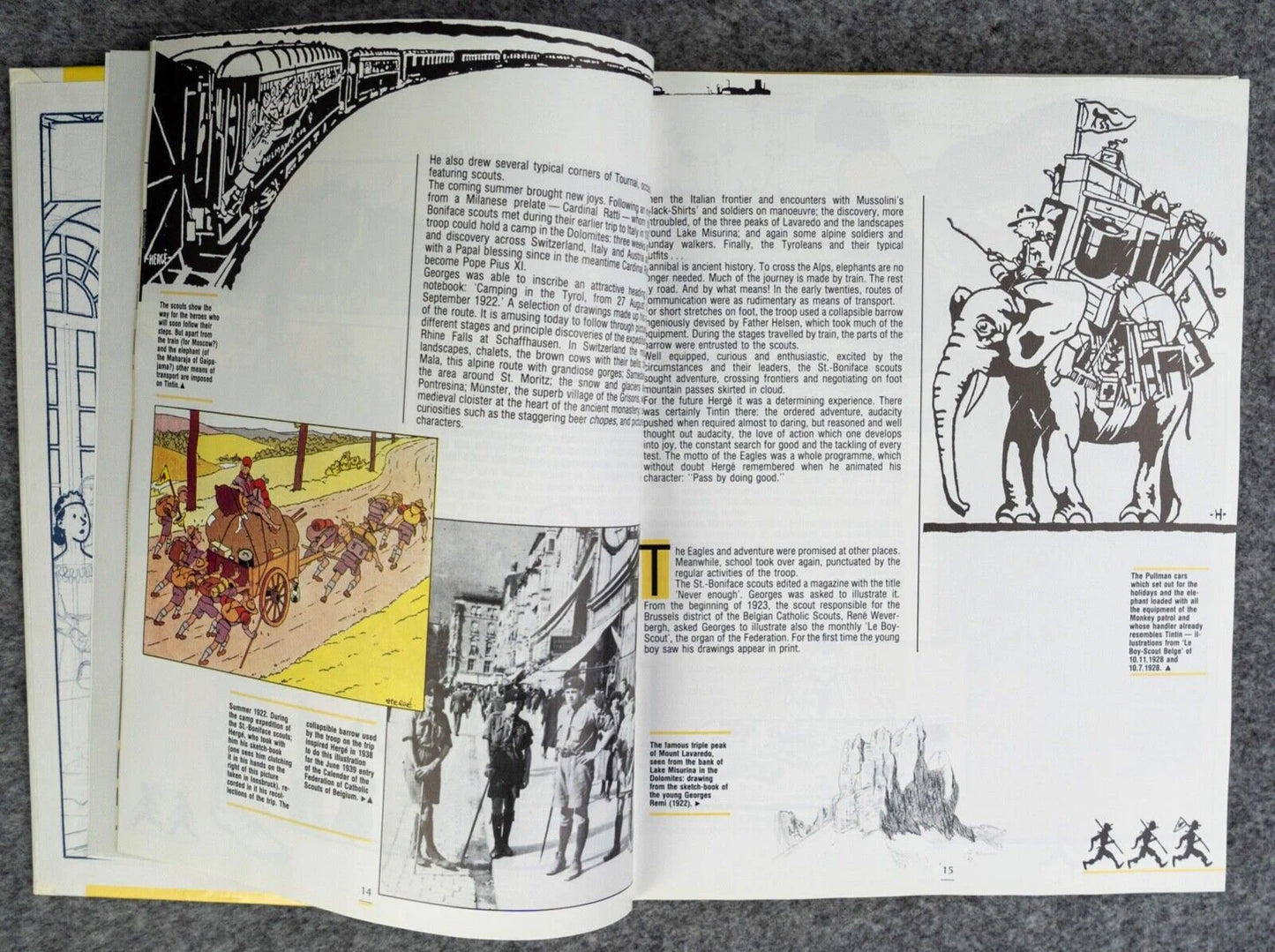 Hergé and Tintin, Reporter Sundancer 1986 1st UK Edition Hardback book by Goddin EO