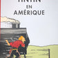 Rare Ltd Moulinsart Poster: Tintin En Amerique Colour - Train ride Herge 50x70cm