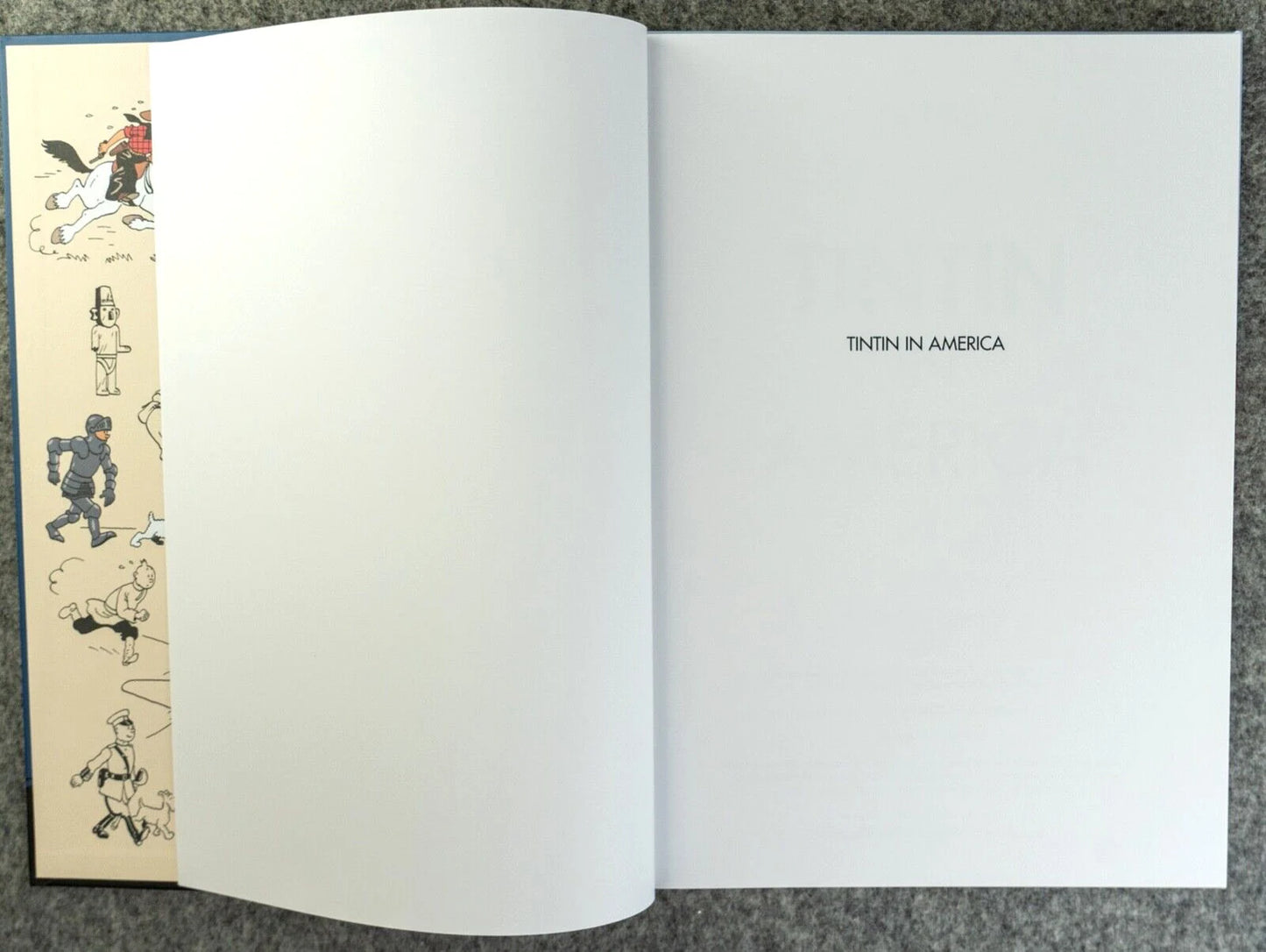 Tintin in America B&W Colorised Version 3 - 2020 HB by Editions Moulinsart