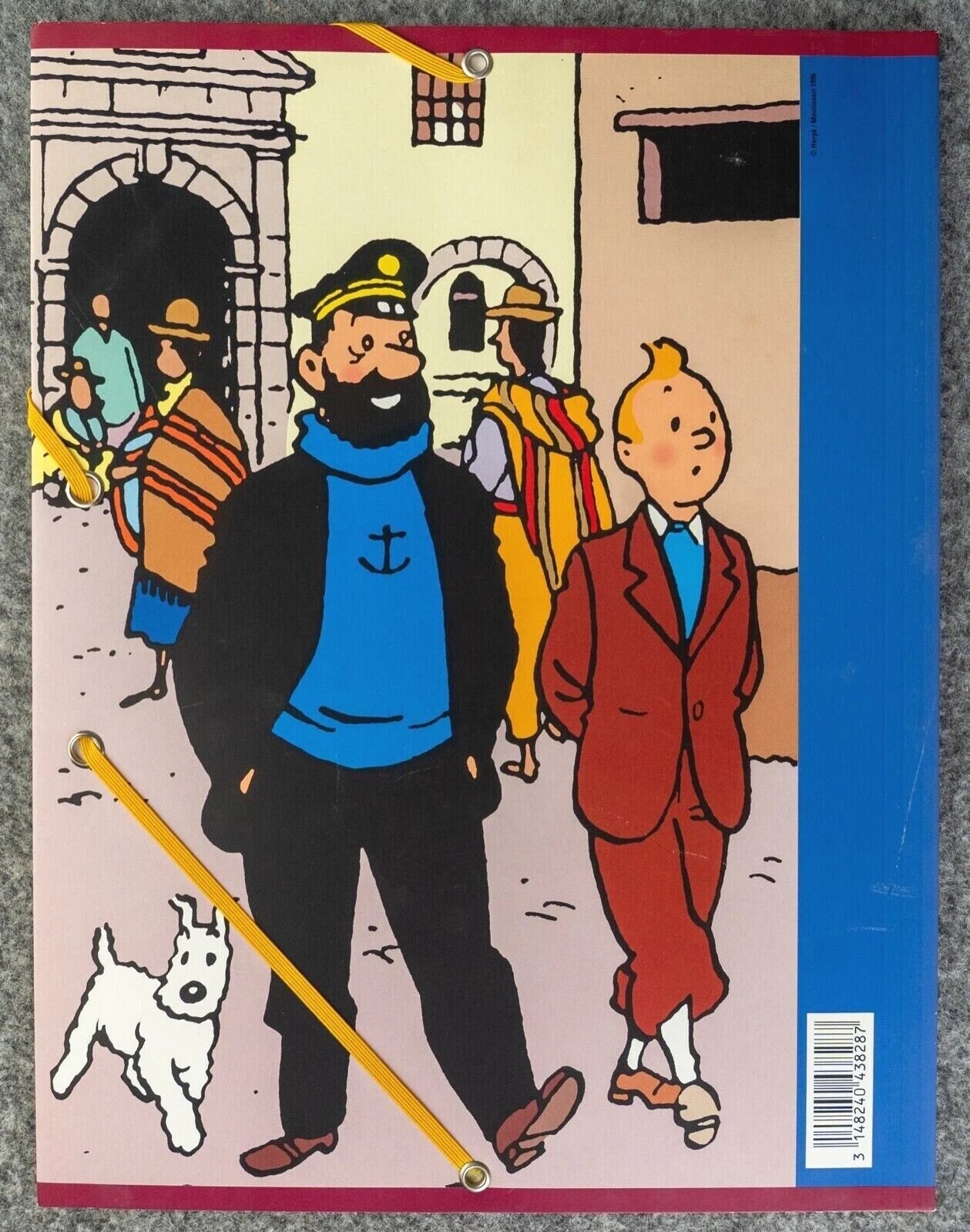 Moulinsart Tintin Red Folder - Prisoners of the Sun 1996 Edition