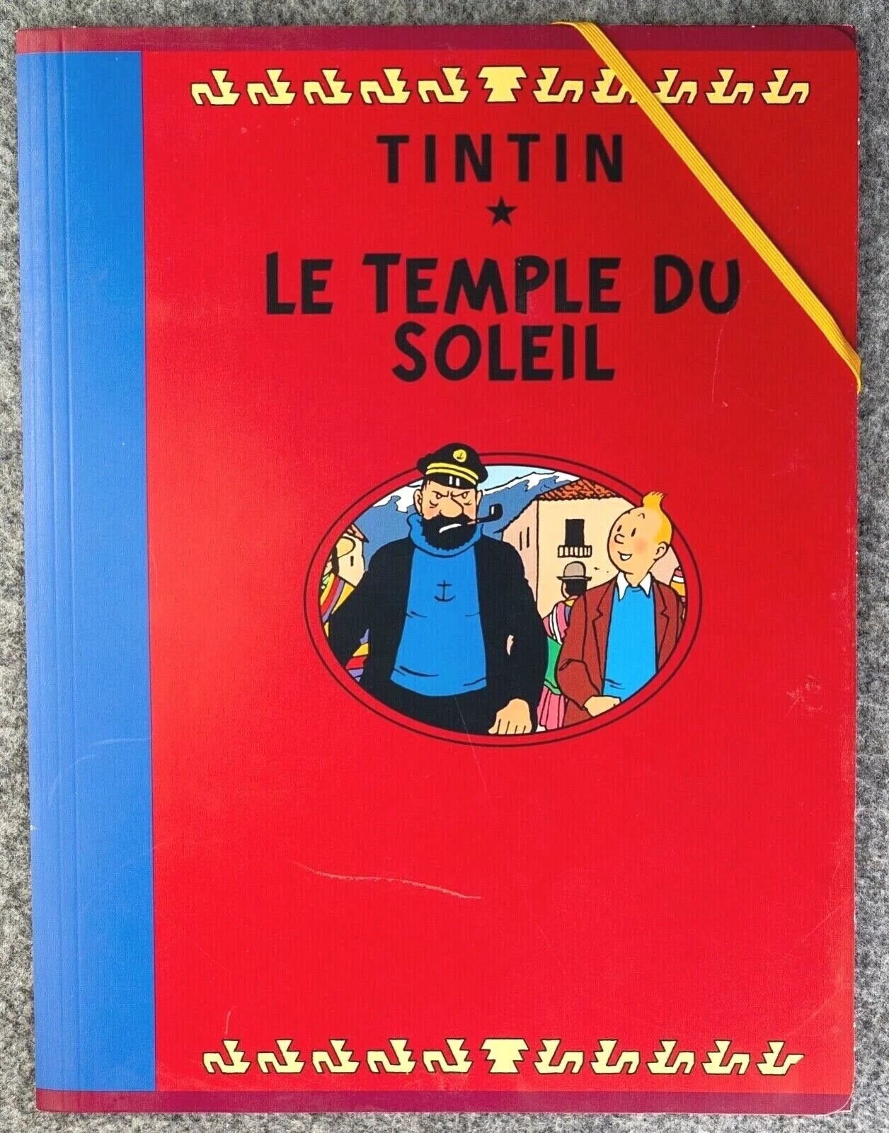 Moulinsart Tintin Red Folder - Prisoners of the Sun 1996 Edition