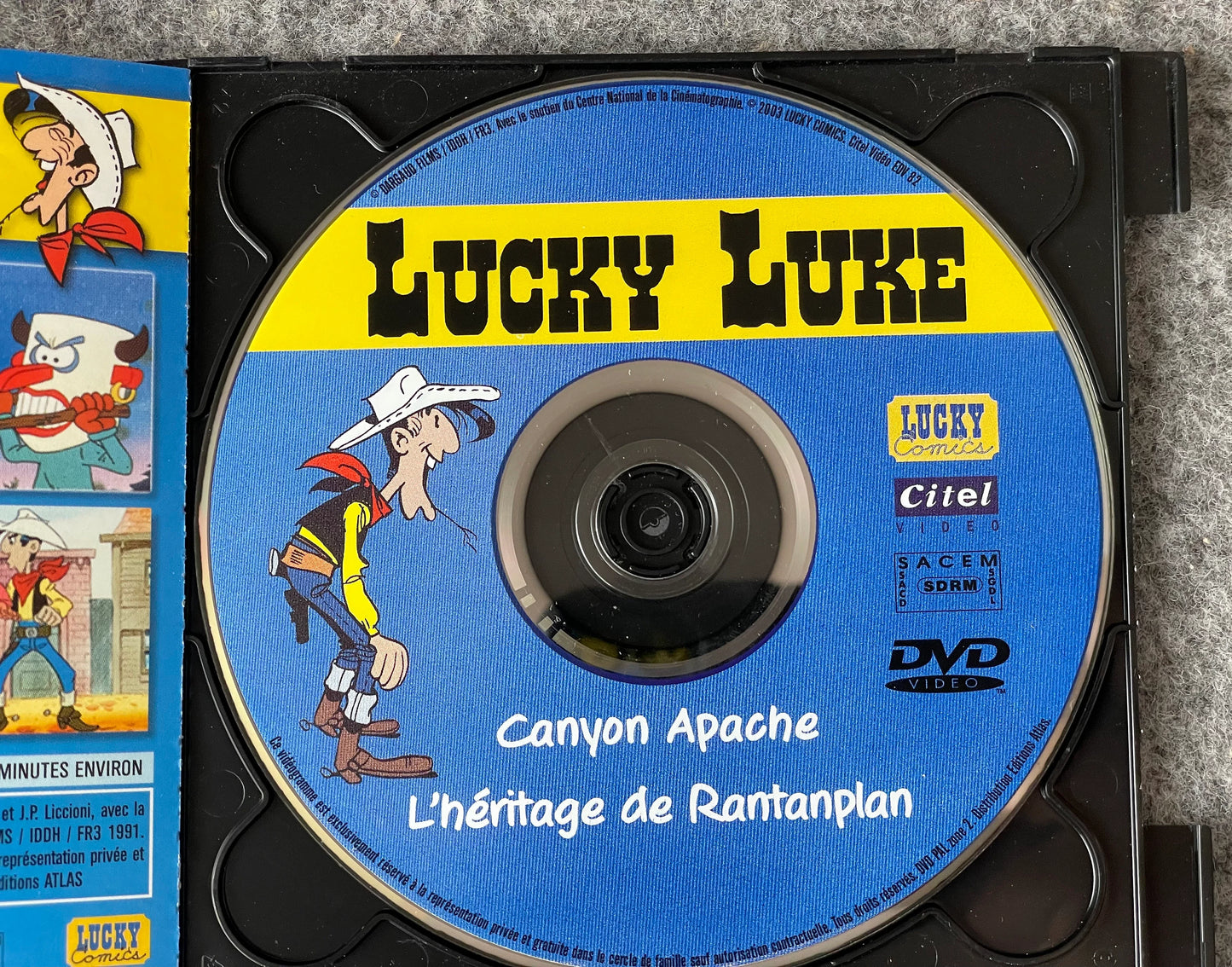 2 Adventures of Lucky Luke DVD French: Apache/DVD Set Editions Darguad 2003