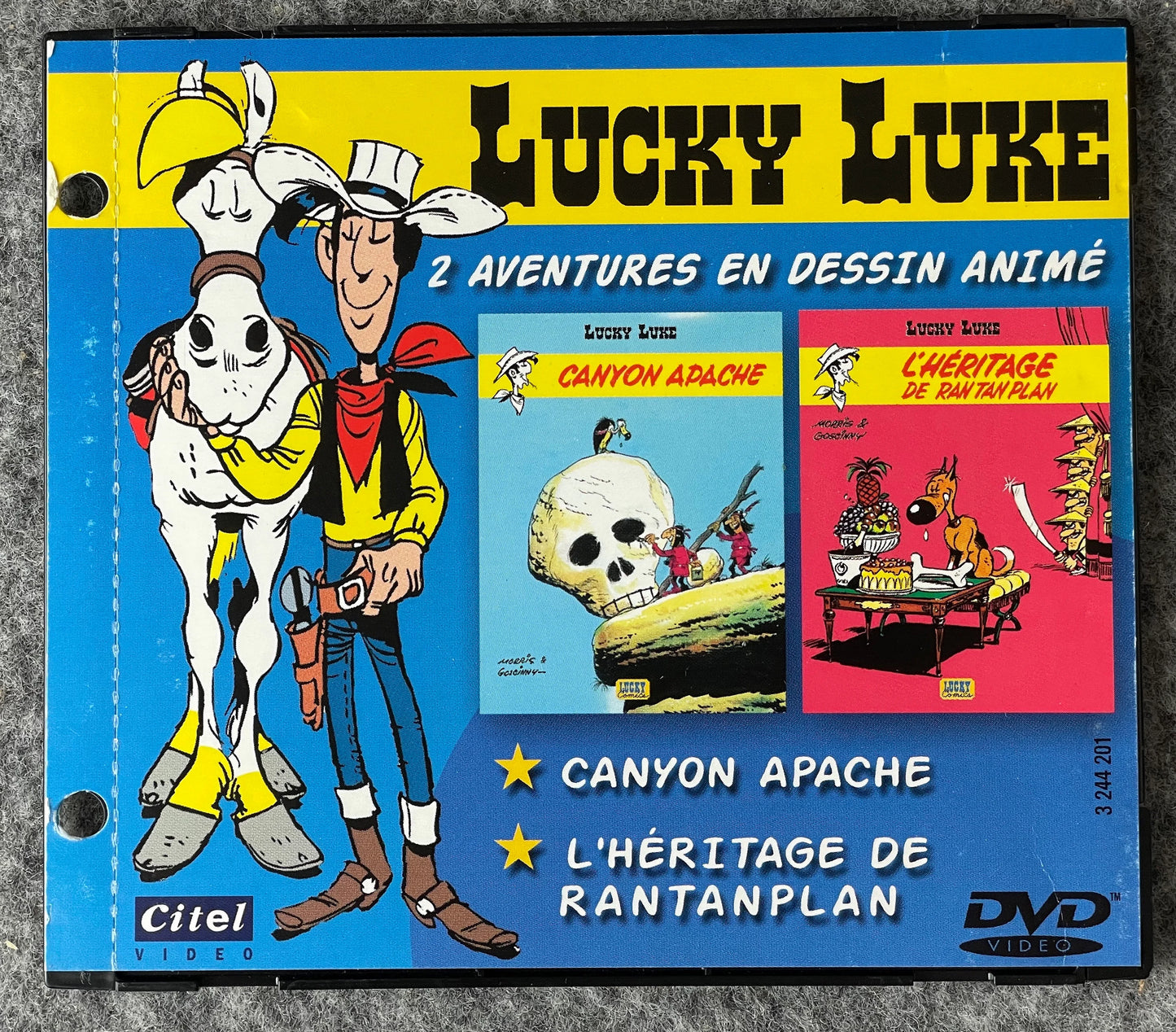 2 Adventures of Lucky Luke DVD French: Apache/DVD Set Editions Darguad 2003