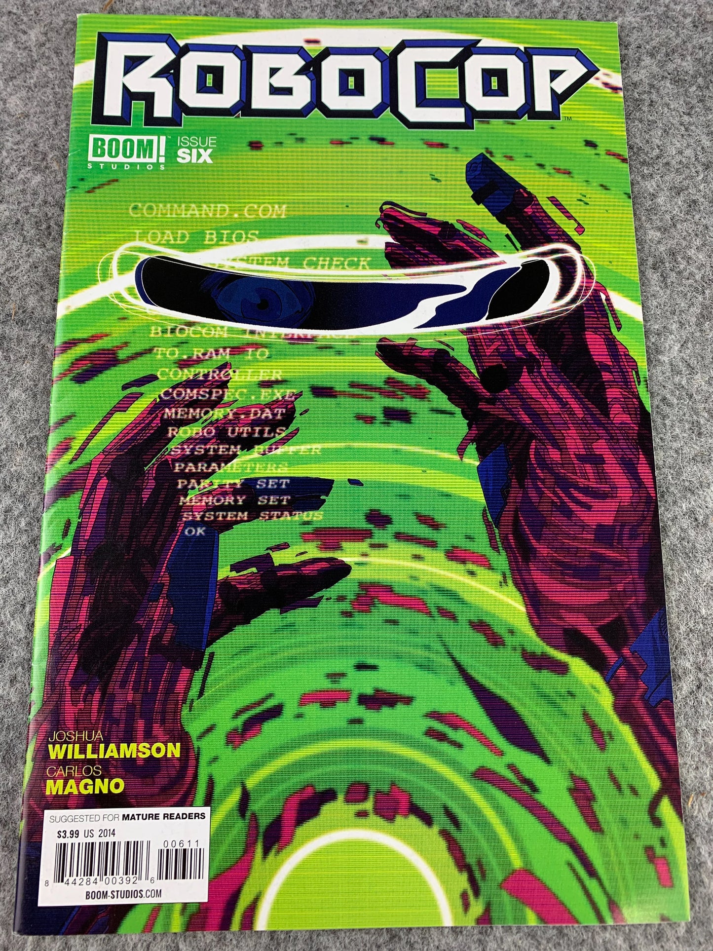 Robocop Comic Book: Issue 6 Boom Studios 2014 Paperback Edition