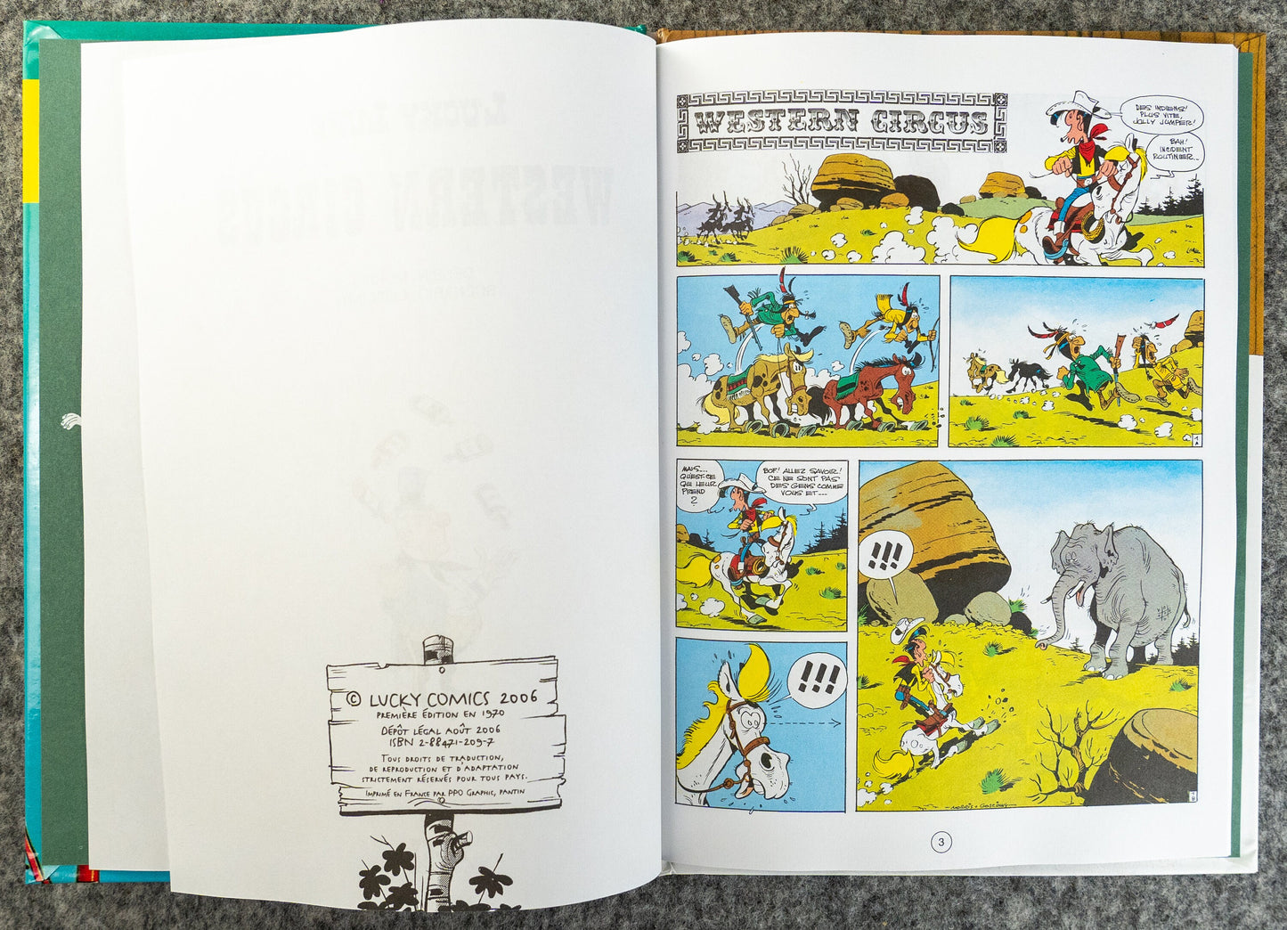 Lucky Luke: Western Circus Mini A5 HB  Edition by Morris & Goscinny 2006 French