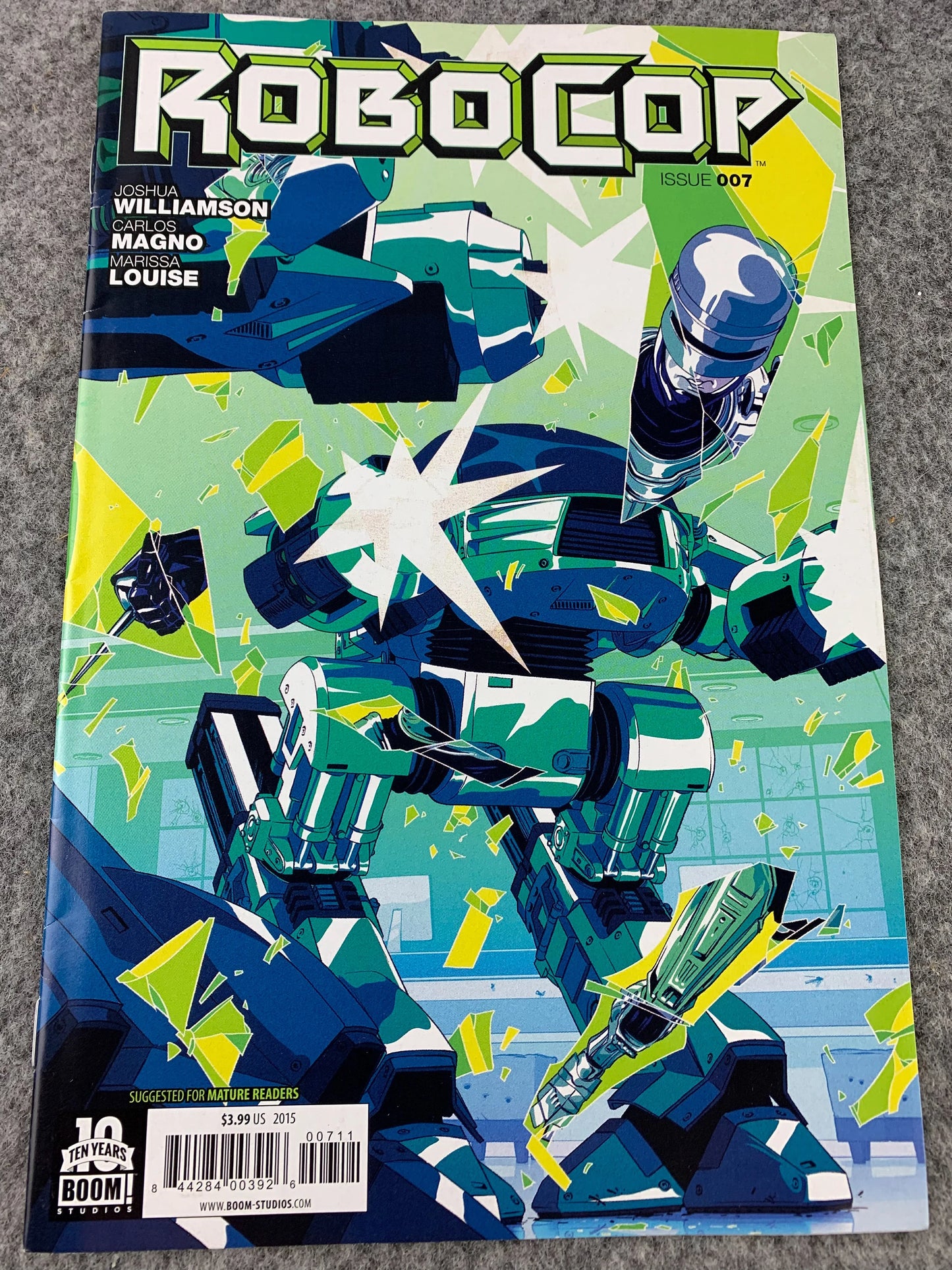 Robocop Comic Book: Issue 7 Boom Studios 2014 Paperback Edition