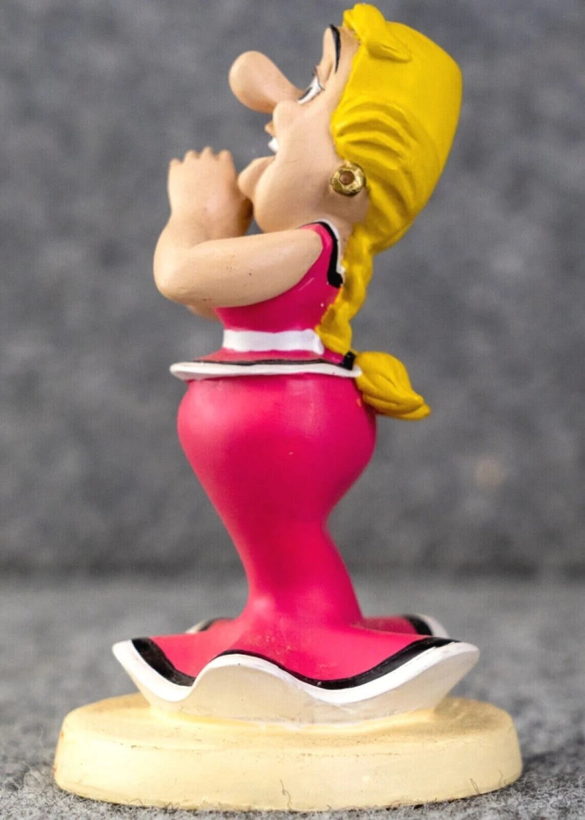 Plastoy Asterix Figurine #14 Bonemine - Editions Rene 9cm Model Figure