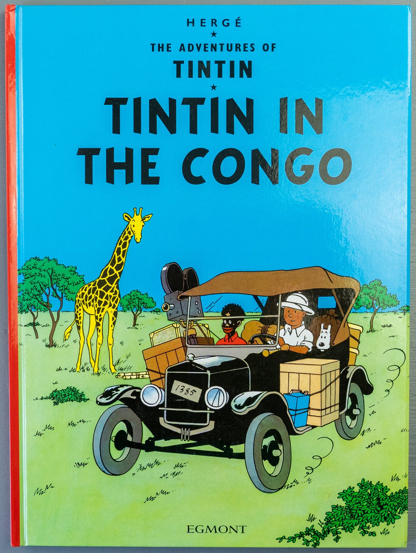Tintin in the Congo: Egmont 2005 1st UK Edition Hardback Rare book by Herge EO
