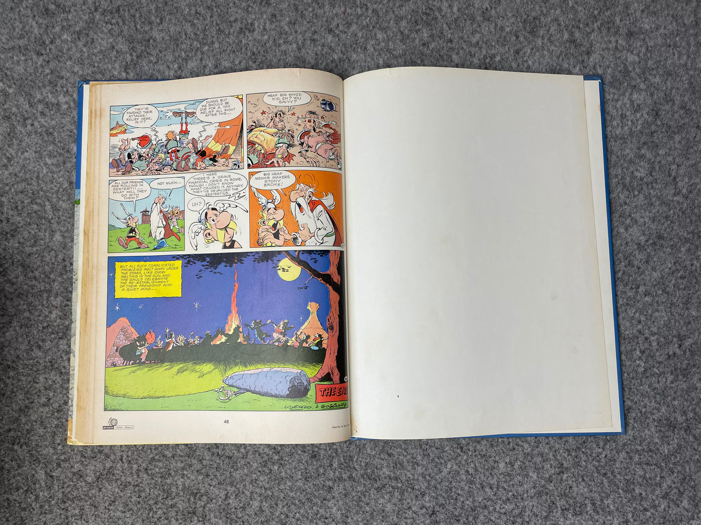 Asterix Obelix & Co 1979 Hodder/Stoughton 2nd UK Edition Rare HB Comic Book Uderzo