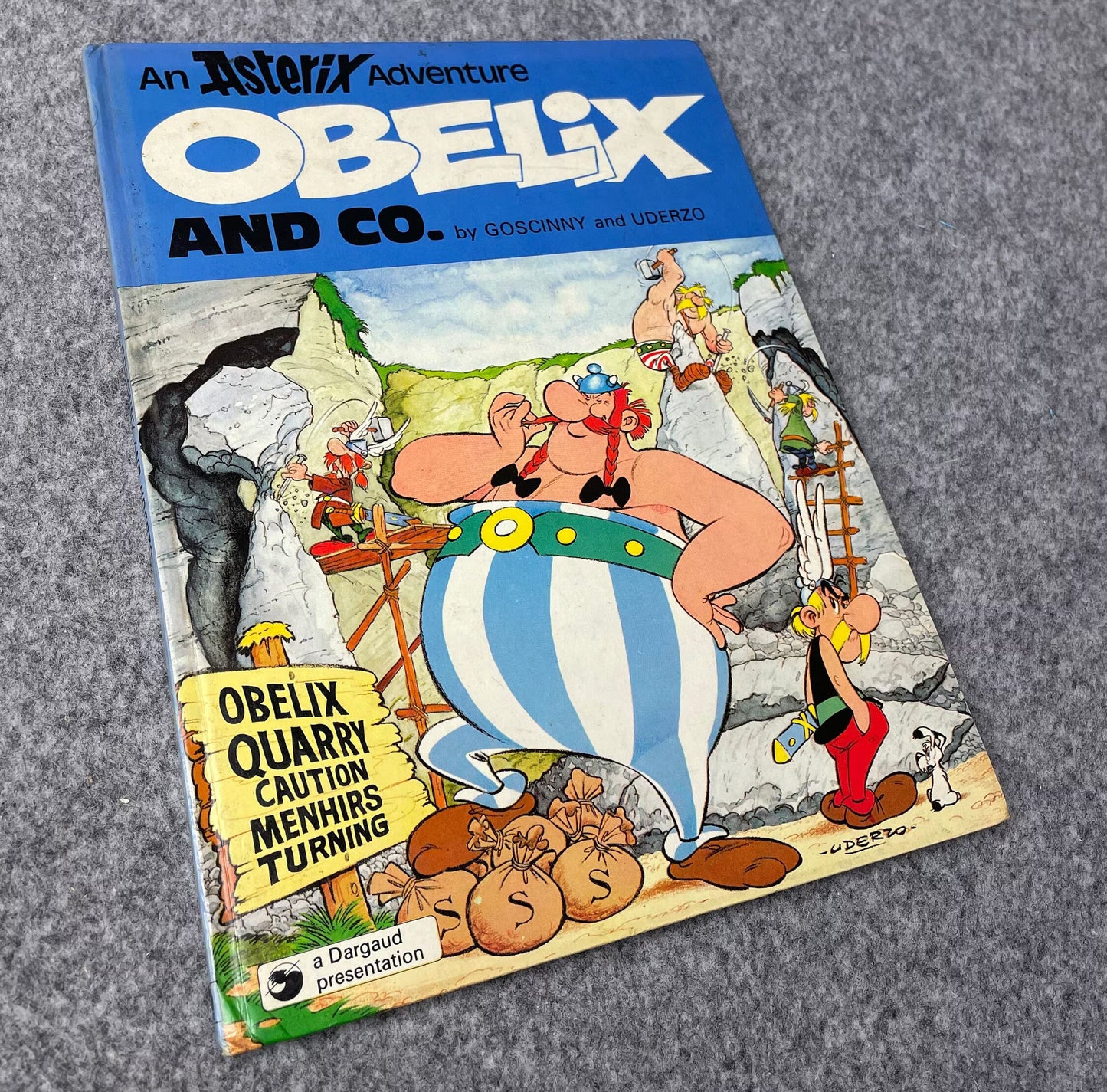 Asterix Obelix & Co 1979 Hodder/Stoughton 2nd UK Edition Rare HB Comic Book Uderzo