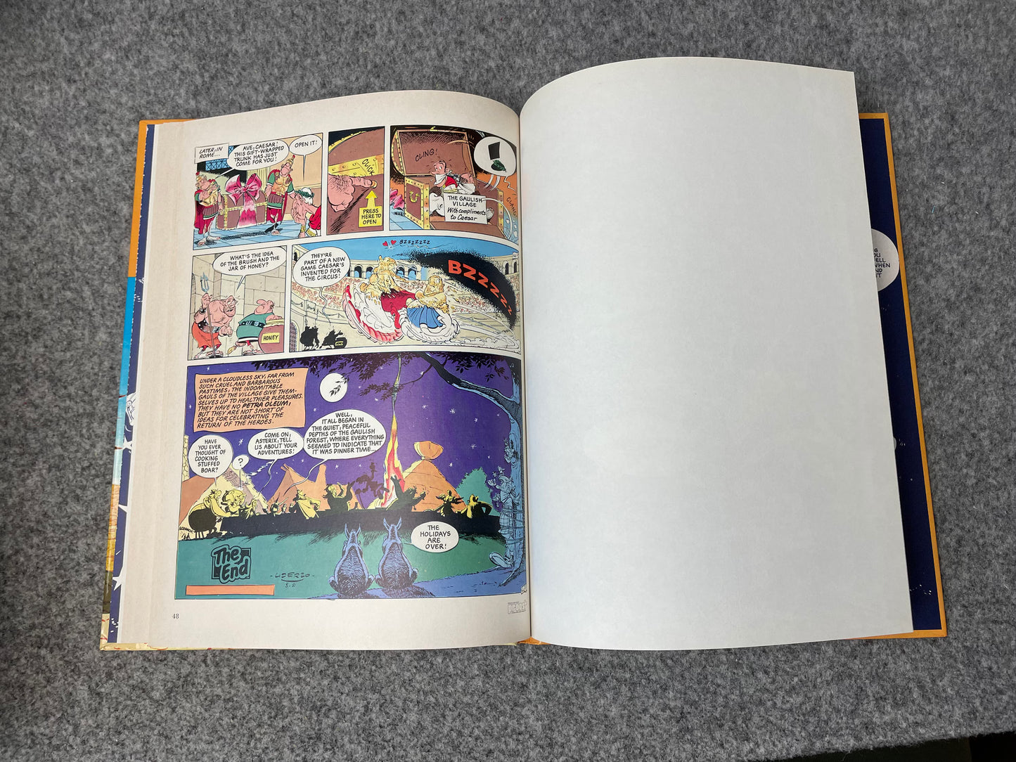 Asterix & The Black Gold 1982 Hodder/Stoughton 2nd UK Edition Rare HB Comic Book Uderzo