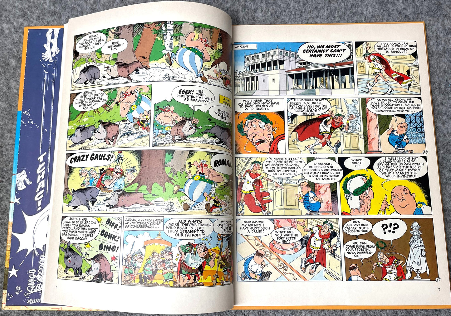 Asterix & The Black Gold 1982 Hodder/Stoughton 2nd UK Edition Rare HB Comic Book Uderzo
