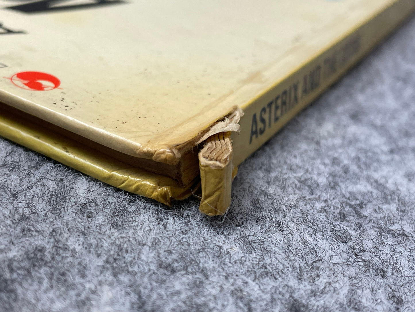 Asterix & The Goths 1975 Brockhampton 2nd UK Edition Rare HB Comic Book Uderzo