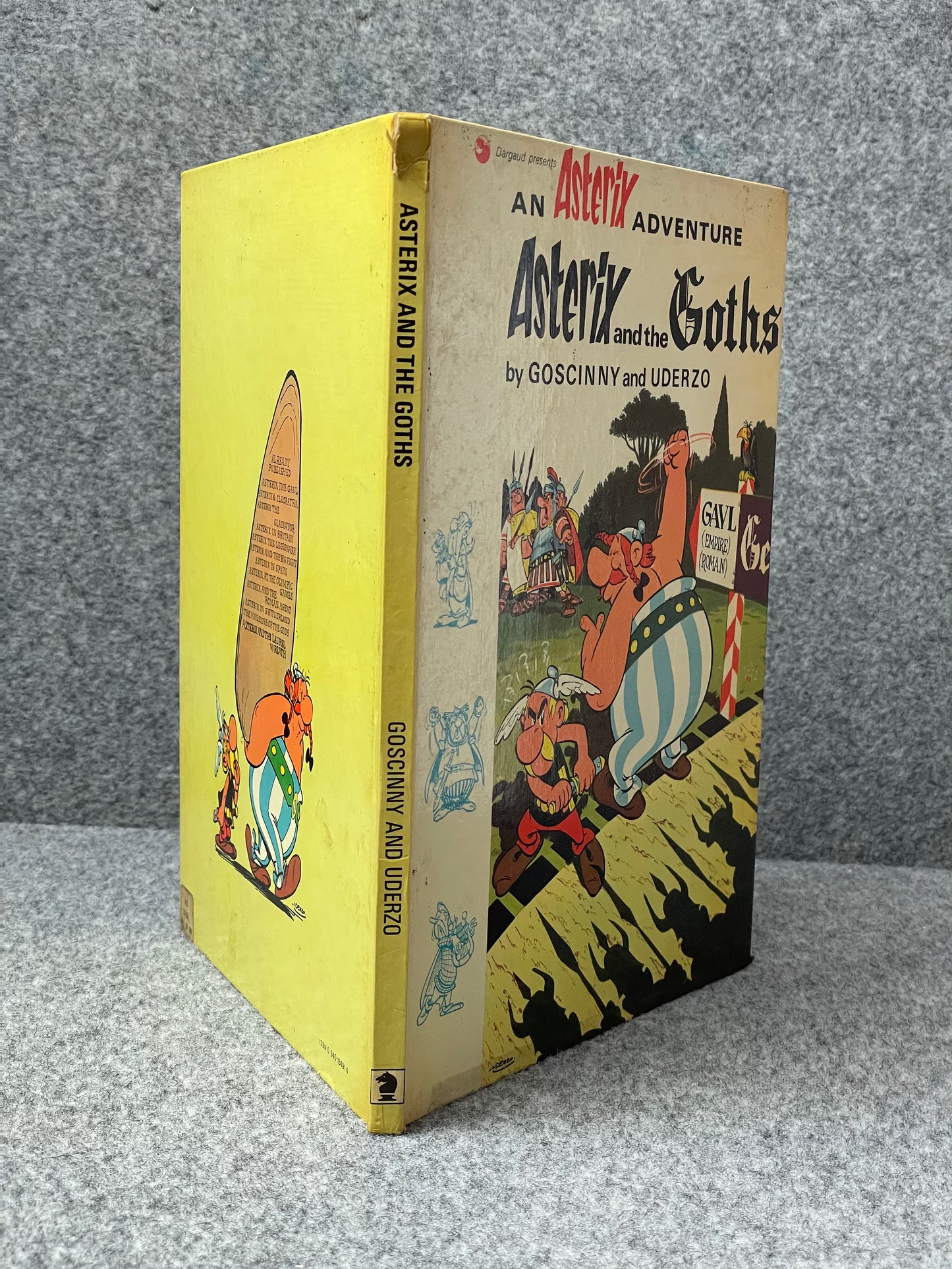 Asterix & The Goths 1975 Brockhampton 2nd UK Edition Rare HB Comic Book Uderzo