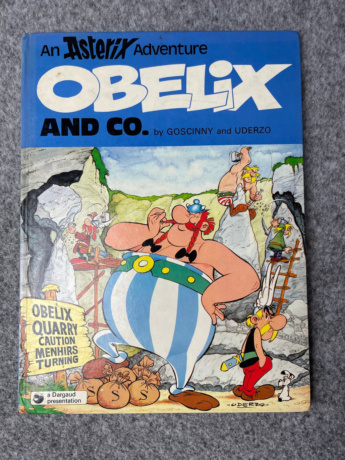 Asterix Obelix & Co 1979 Hodder/Stoughton 2nd UK Edition Rare HB Comic Book Uderzo