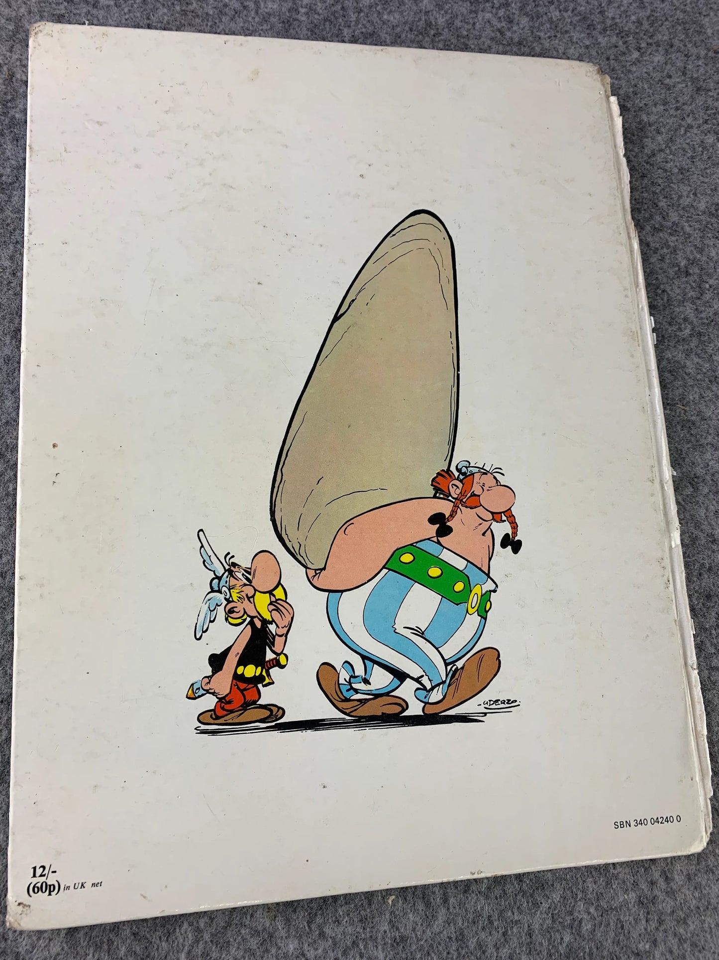 Asterix & The Gaul 1969 Brockhampton 2nd UK Edition Rare HB Comic Book Uderzo