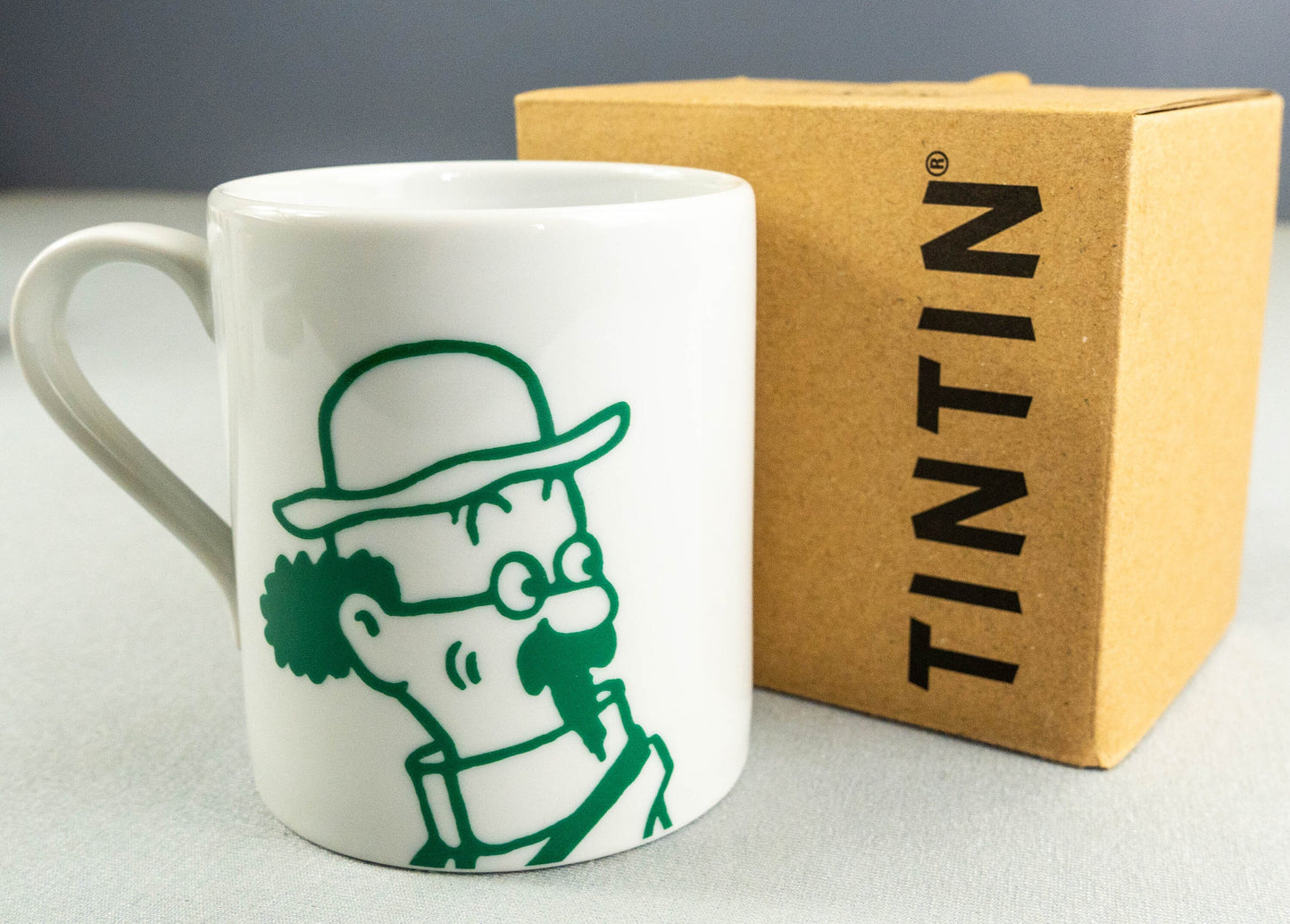 Tintin Calligraphy Character Mugs x5 Set by Moulinsart Herge 2022 Cups Mug