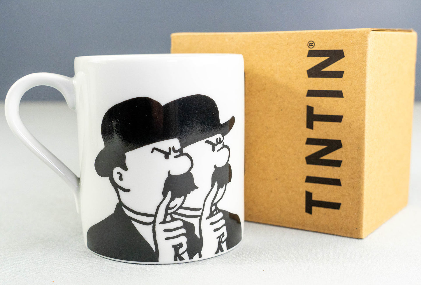 Tintin Calligraphy Character Mugs x5 Set by Moulinsart Herge 2022 Cups Mug