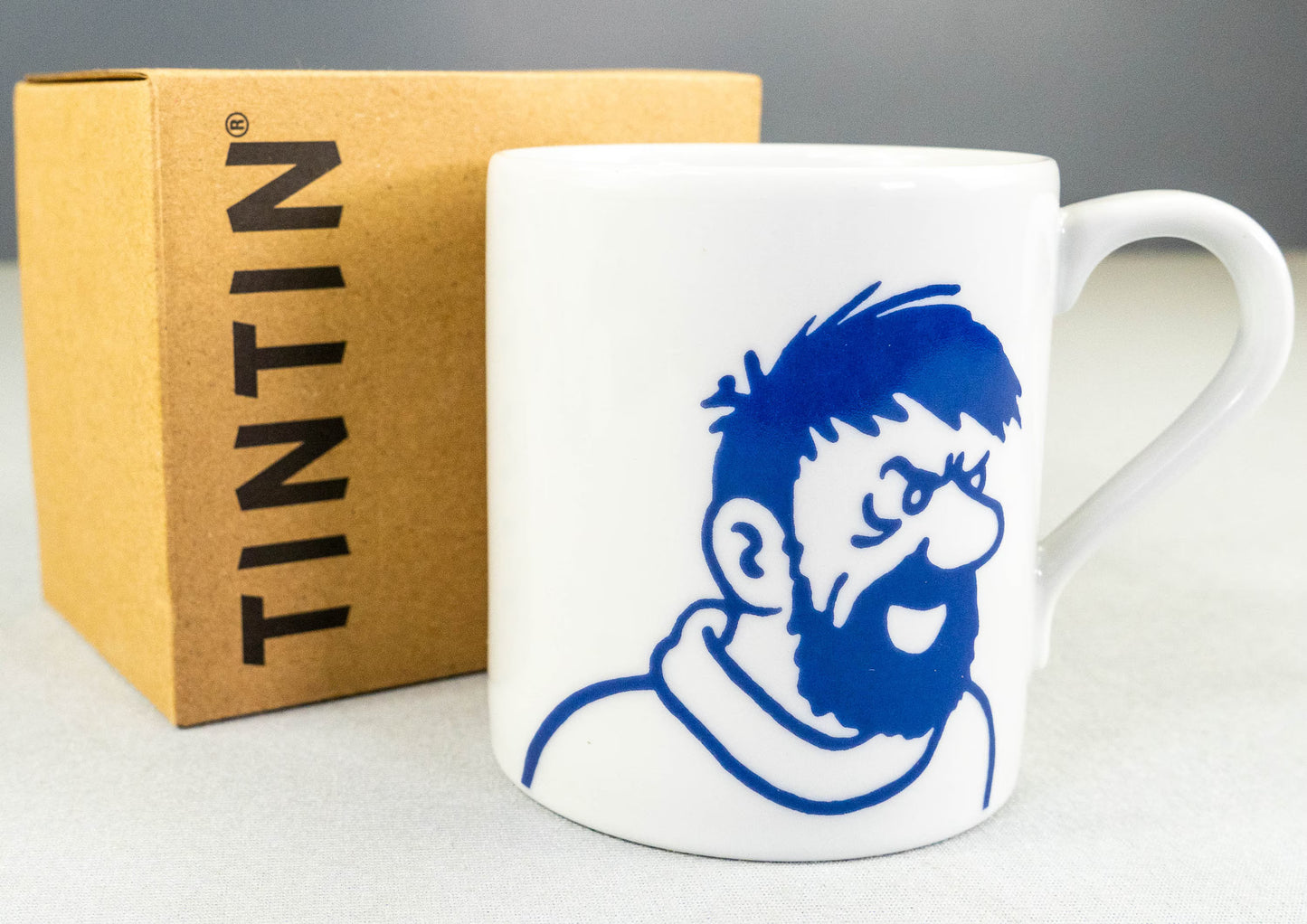 Tintin Calligraphy Character Mugs x5 Set by Moulinsart Herge 2022 Cups Mug