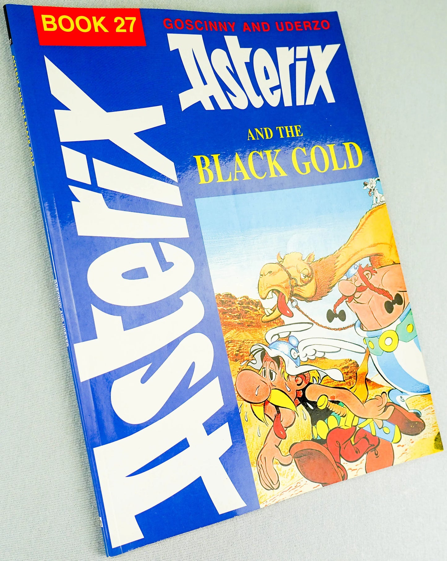 Asterix & the Black Gold - Paperback Hodder & Dargaud 1990s UK Edition