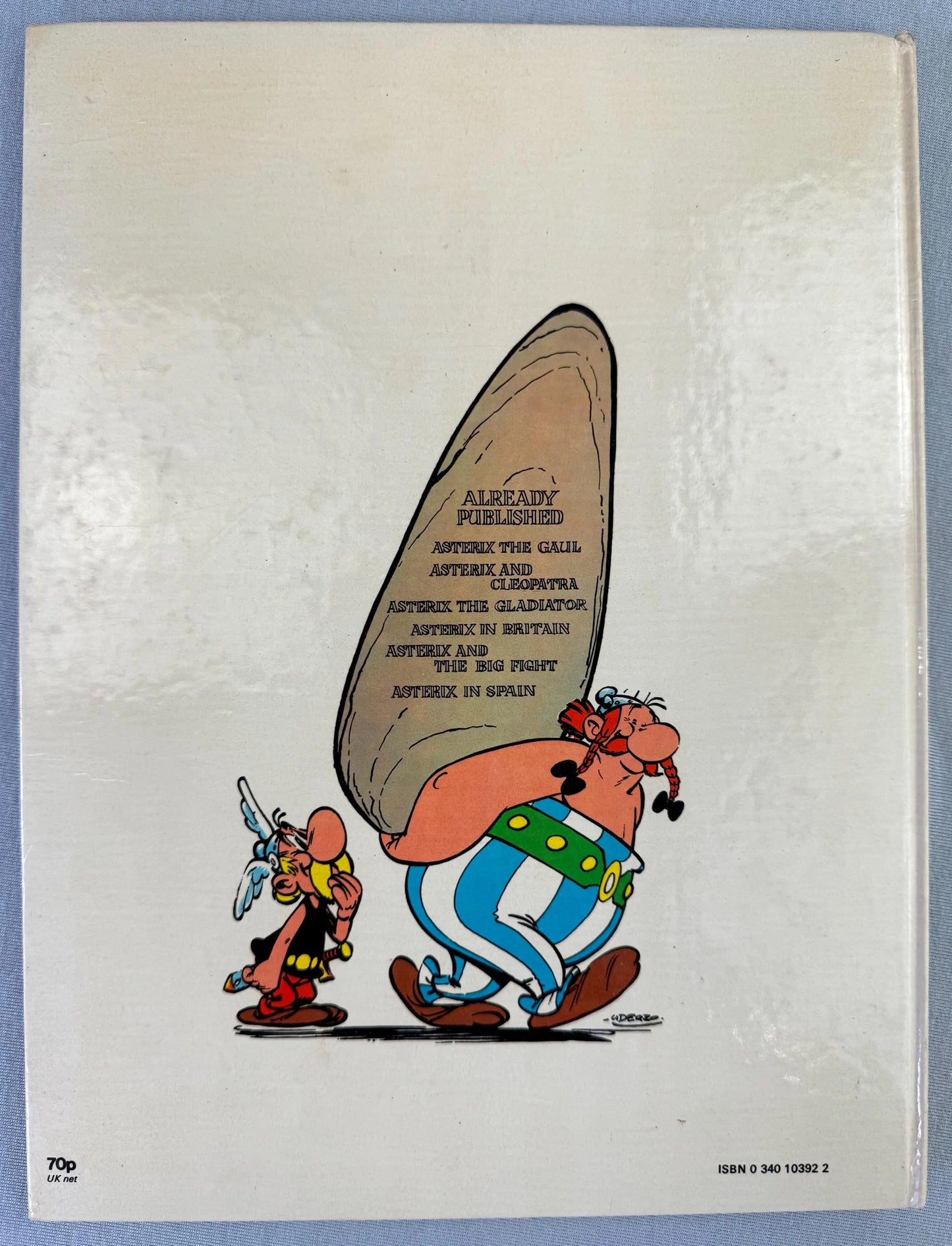 Asterix the Legionary 1971 Hodder/Stoughton 2nd UK Edition Rare HB Comic Book Uderzo