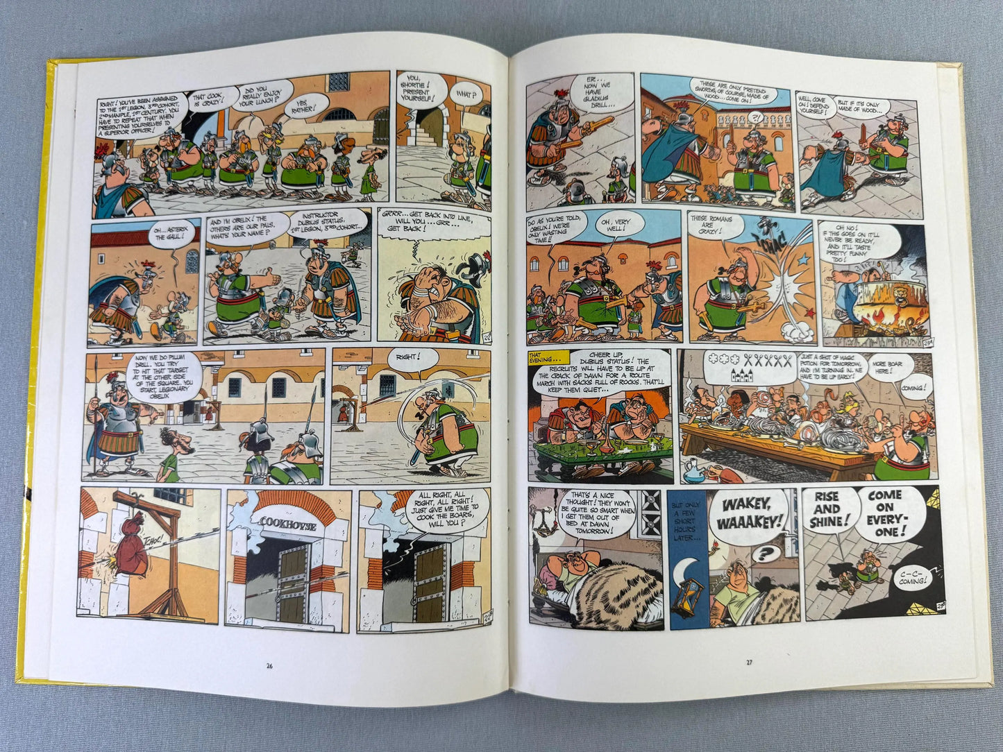 Asterix the Legionary 1971 Hodder/Stoughton 2nd UK Edition Rare HB Comic Book Uderzo