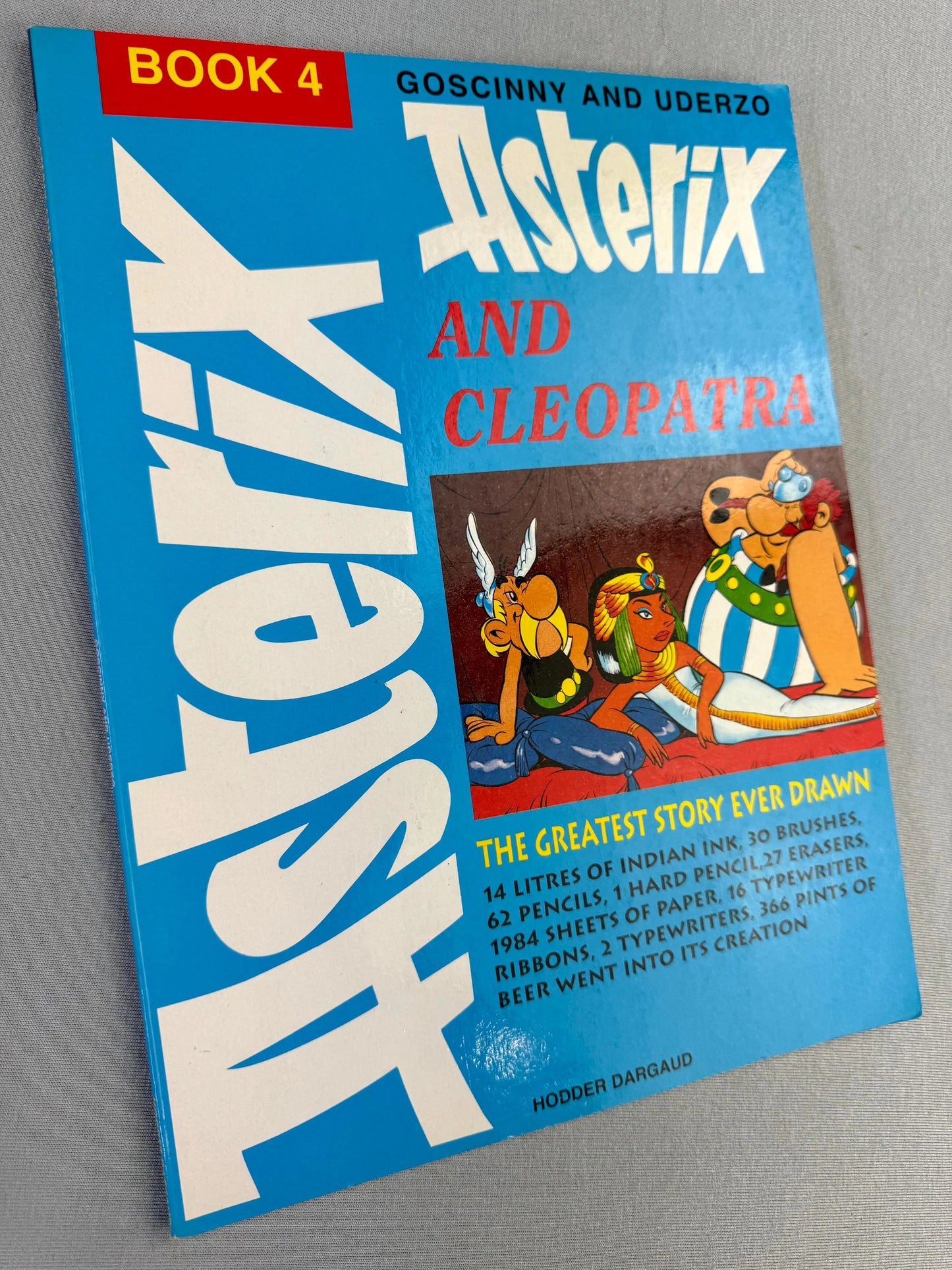 Asterix & Cleopatra - Paperback Hodder & Dargaud 1990s UK Edition