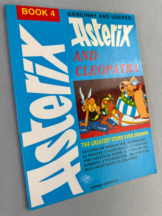 Asterix & Cleopatra - Paperback Hodder & Dargaud 1990s UK Edition