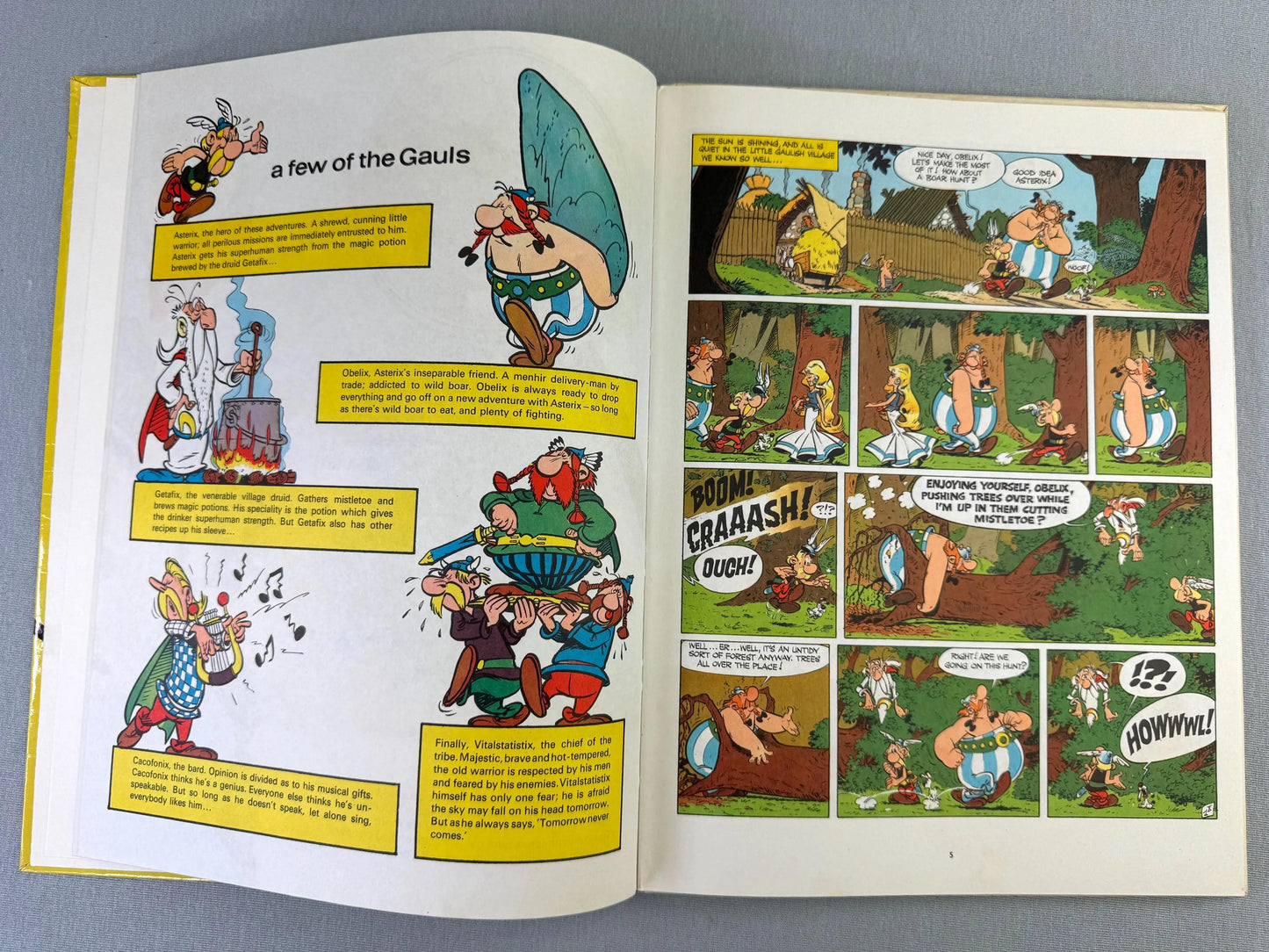 Asterix the Legionary 1971 Hodder/Stoughton 2nd UK Edition Rare HB Comic Book Uderzo