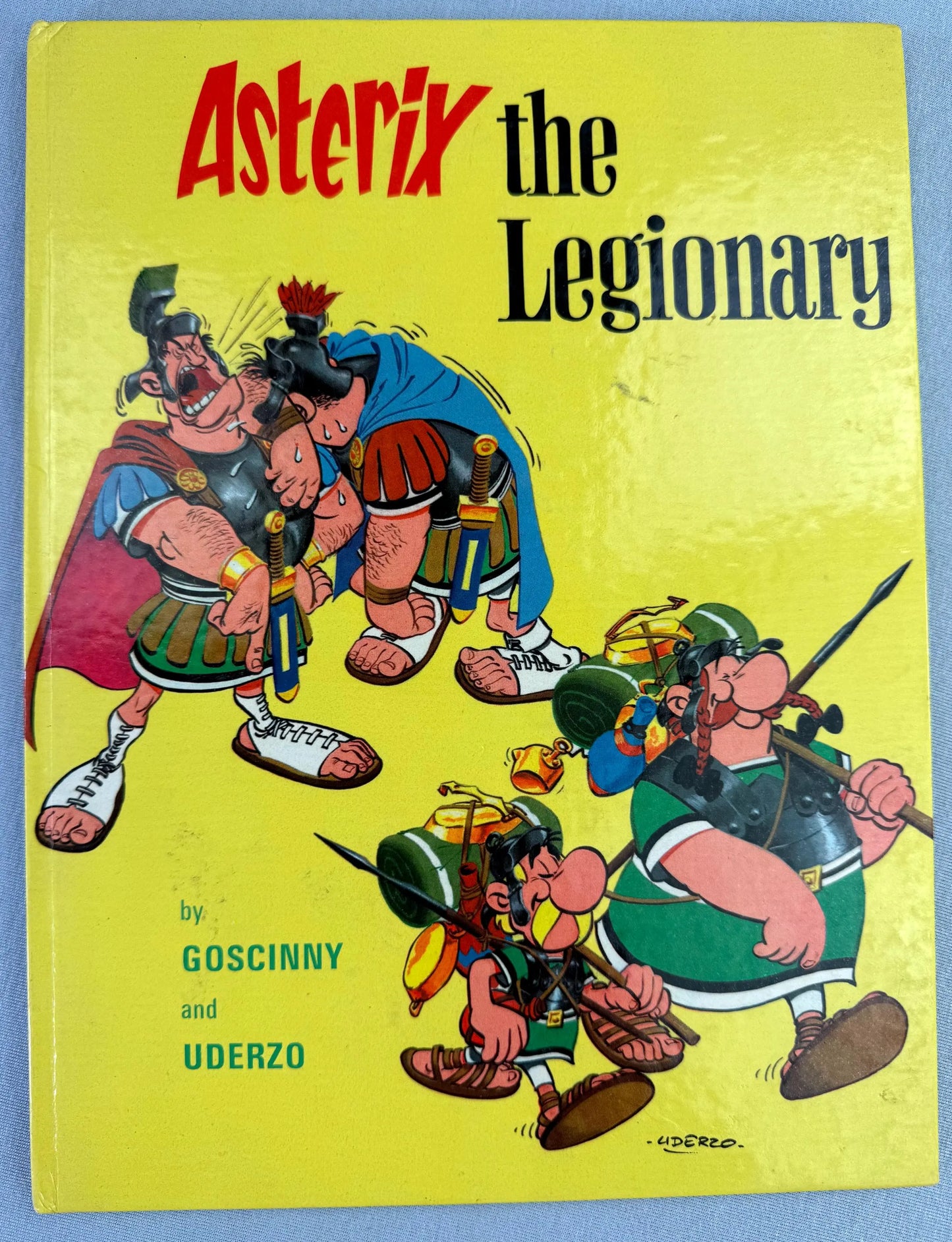 Asterix the Legionary 1971 Hodder/Stoughton 2nd UK Edition Rare HB Comic Book Uderzo