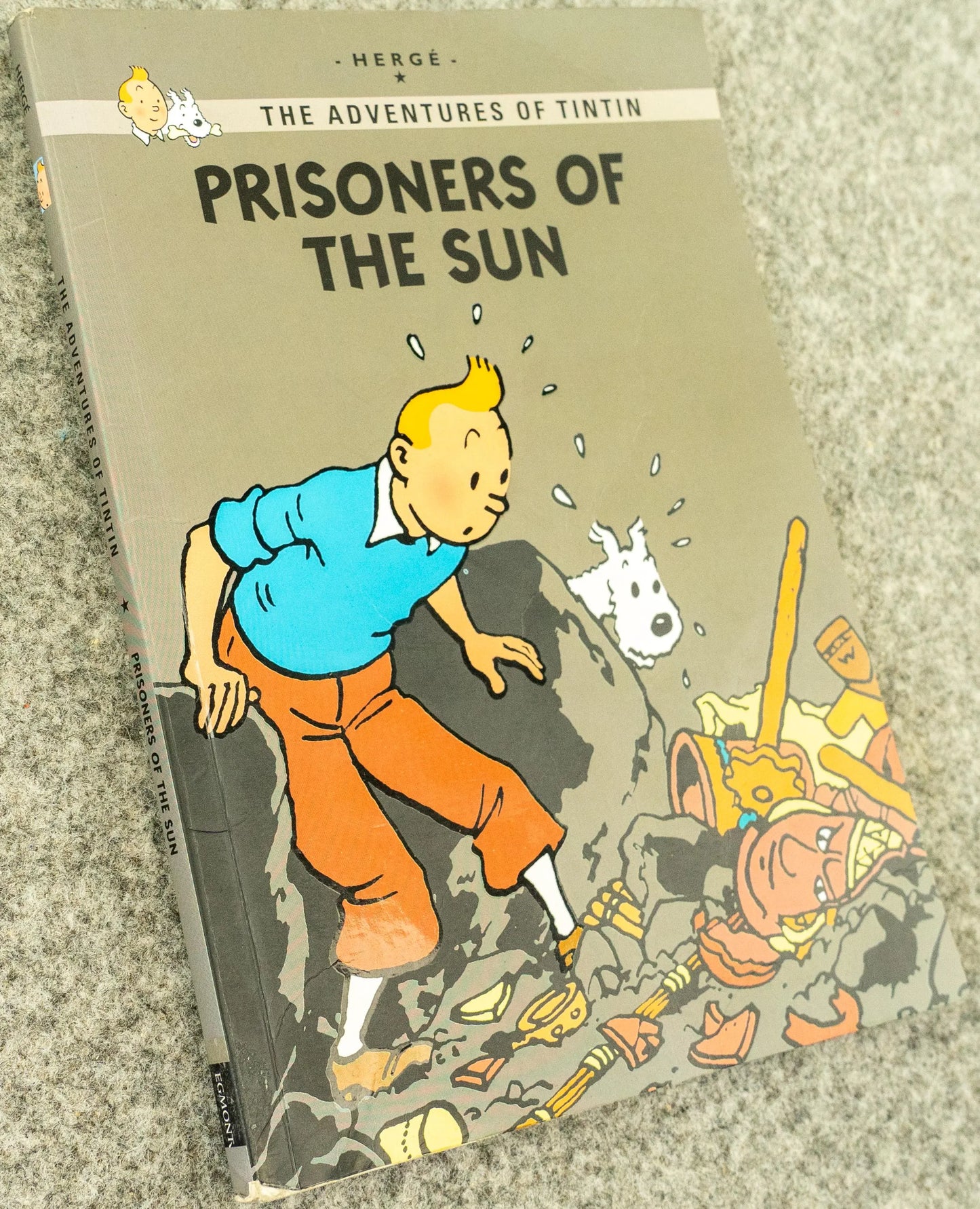 Prisoners of the Sun - Tintin Young Readers Book UK 2013 Egmont Paperback Editions