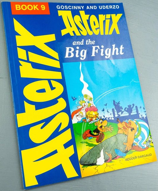 Asterix & The Big Fight - Paperback Hodder & Dargaud 1990s UK Edition