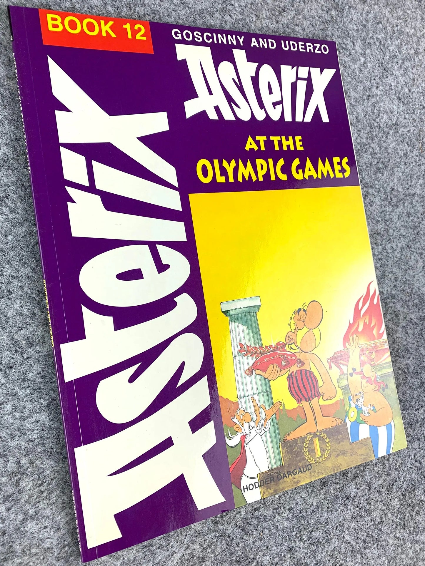 Asterix at the Olympic Games - Paperback Hodder & Dargaud 1990s UK Edition