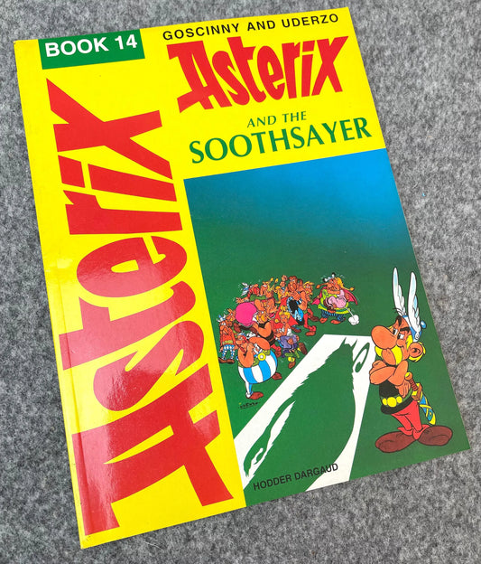 Asterix and the Soothsayer - Paperback Hodder & Dargaud 1990s UK Edition