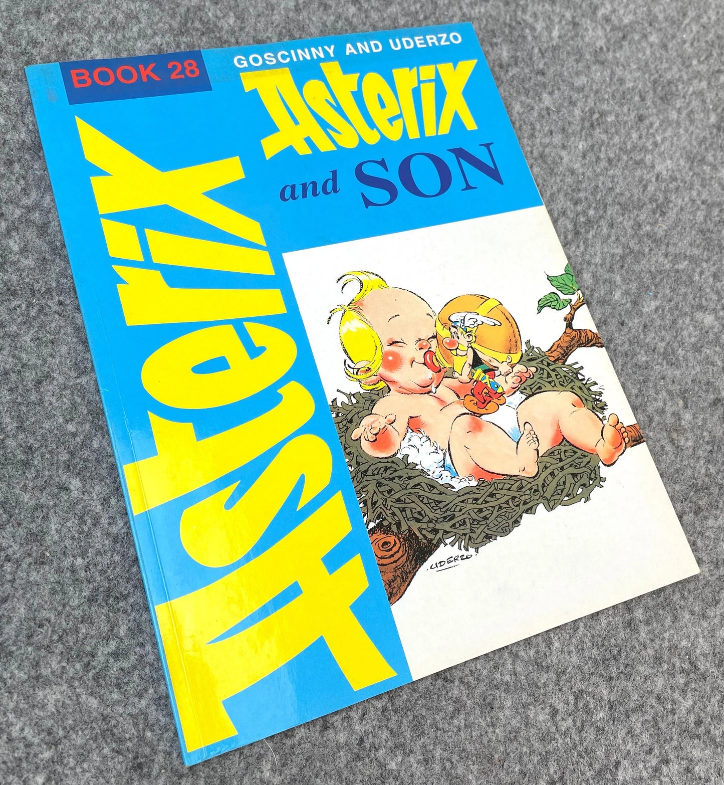Asterix & Son - Paperback Hodder & Dargaud 1990s UK Edition