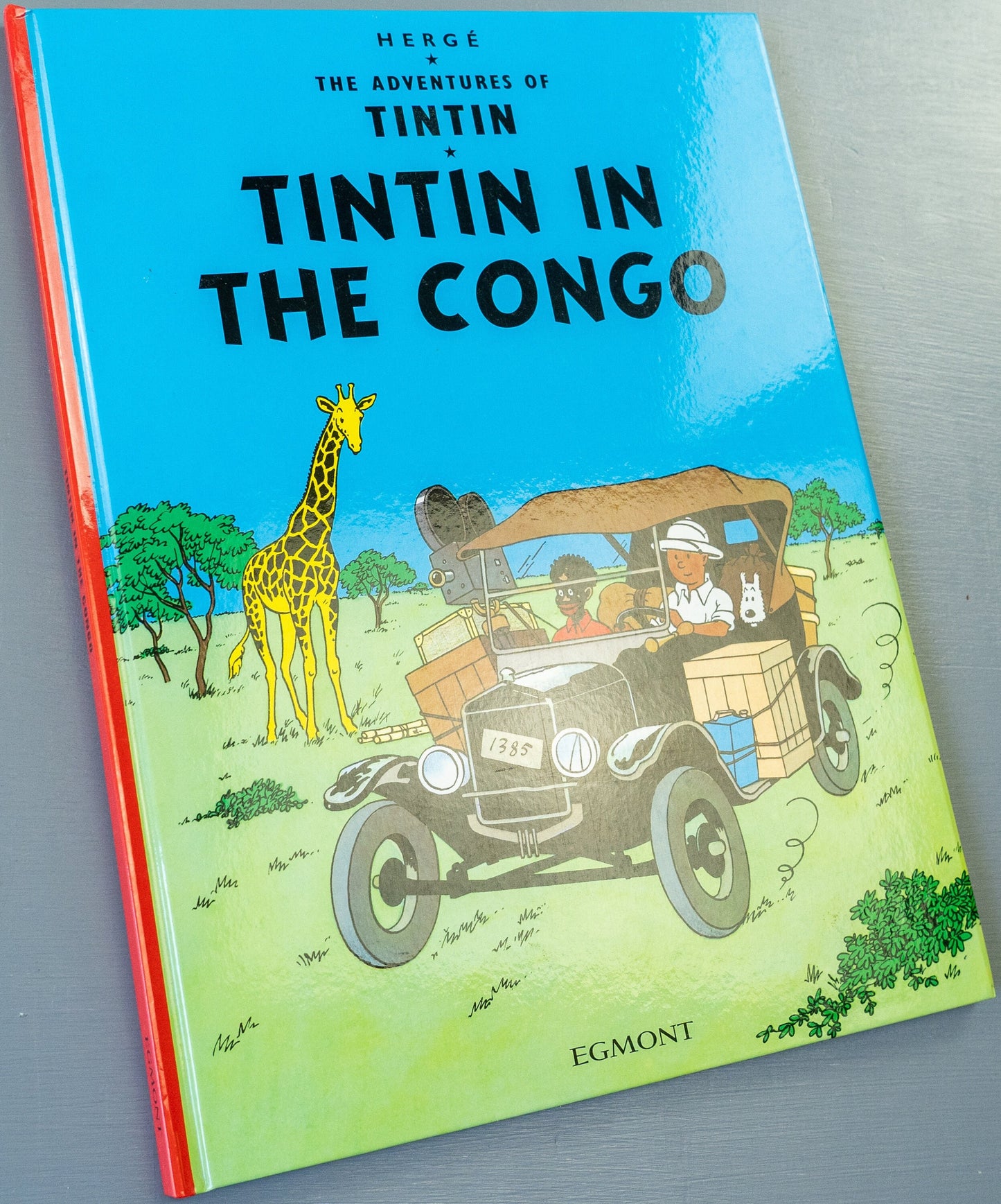 Tintin in the Congo: Egmont 2005 1st UK Edition Hardback Rare book by Herge EO