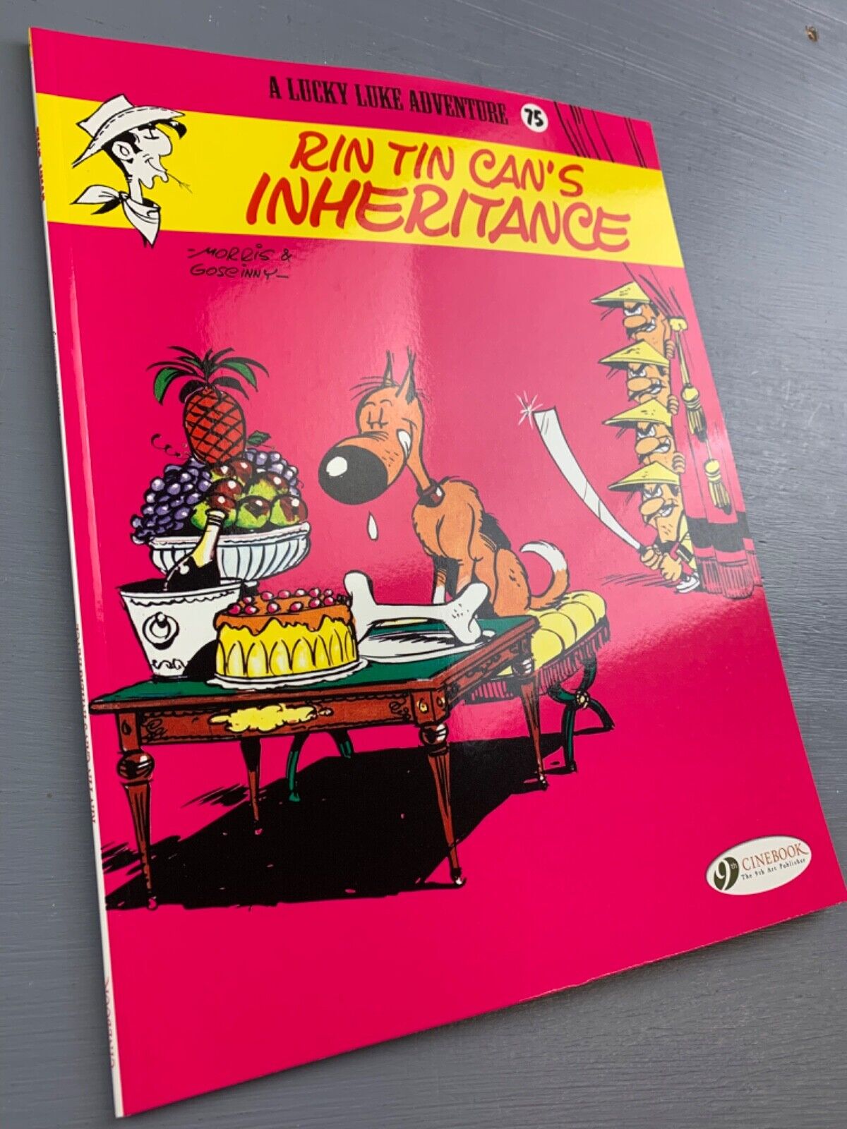 Lucky Luke Volume 75: Rin Tin Can's Inheritance - Cinebook Paperback UK Comic Book