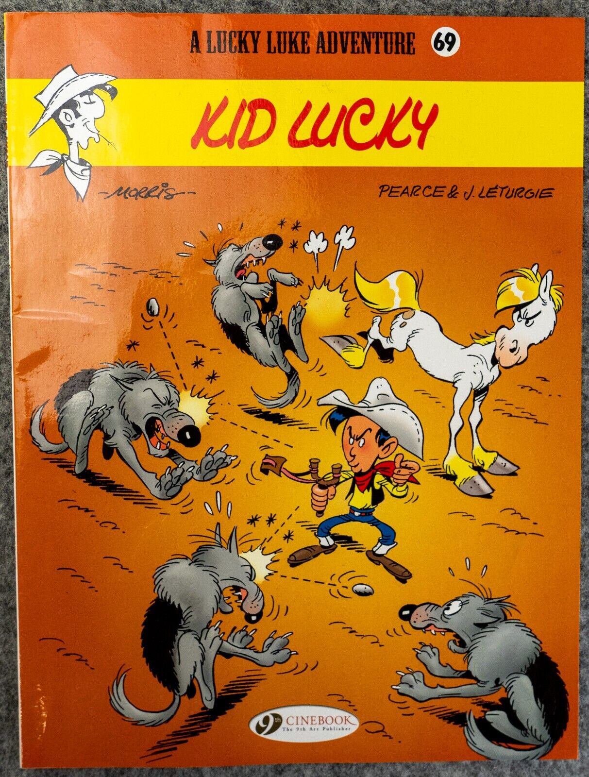 Lucky Luke Volume 69: Kid Lucky - Cinebook Paperback UK Comic Book