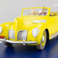 ATLAS TINTIN Car # 12 Lincoln Zephyr - 7 Crystal Balls Herge model Voiture 1/43 Scale