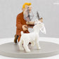 Tintin Finds ship - Secret Unicorn Moulinsart Box Scene Figurine 9cm Model Coffret