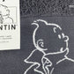 MOULINSART TINTIN 100x50cm TOWEL & WASH CLOTH/FLANNEL - Grey 100% Cotton +tags